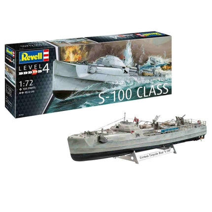 Dit is een foto van het spel German Fast Attack Craft S-100 - 5162 te koop bij Speldorado Spellenwinkel Delft