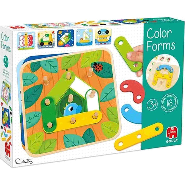 Dit is een foto van het spel Kleurvormen te koop bij Speldorado Spellenwinkel Delft