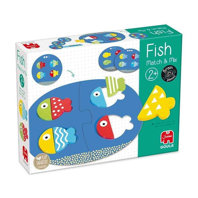 Dit is een foto van het spel Fish Match & Mix te koop bij Speldorado Spellenwinkel Delft