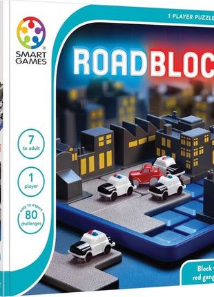 Dit is een foto van het spel RoadBlock -Classics- Smart games te koop bij Speldorado Spellenwinkel Delft
