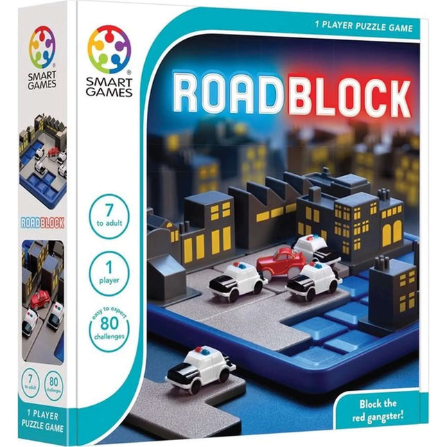 Dit is een foto van het spel RoadBlock -Classics- Smart games te koop bij Speldorado Spellenwinkel Delft