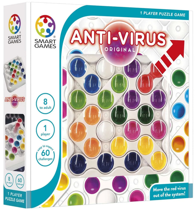 Dit is een foto van het spel Anti-Virus Original -Classics- Smart games te koop bij Speldorado Spellenwinkel Delft