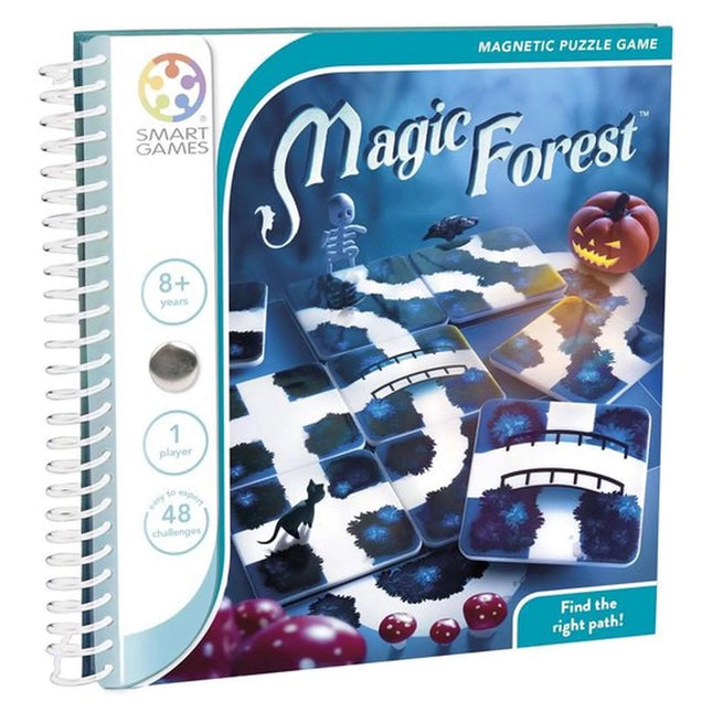 Dit is een foto van het spel Magic Forest - Magnetic Travel - Smart games te koop bij Speldorado Spellenwinkel Delft