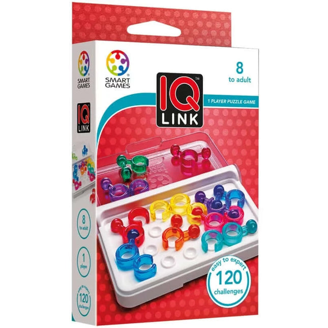 Dit is een foto van het spel IQ Link - IQ Regular - Smart games te koop bij Speldorado Spellenwinkel Delft