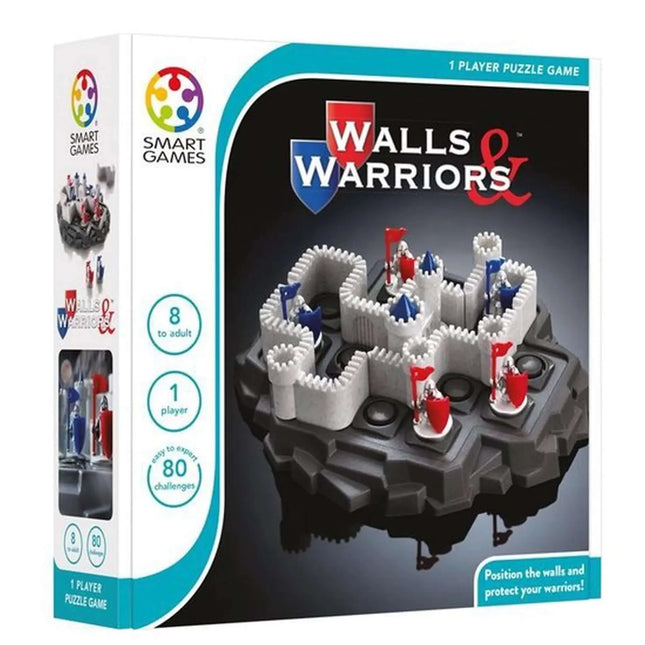 Dit is een foto van het spel Walls & Warriors -Classics- Smart games te koop bij Speldorado Spellenwinkel Delft