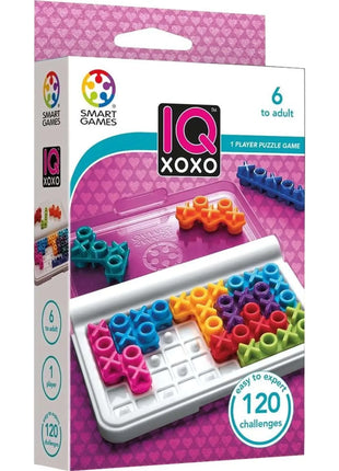 Dit is een foto van het spel IQ XOXO - IQ Regular - Smart games te koop bij Speldorado Spellenwinkel Delft