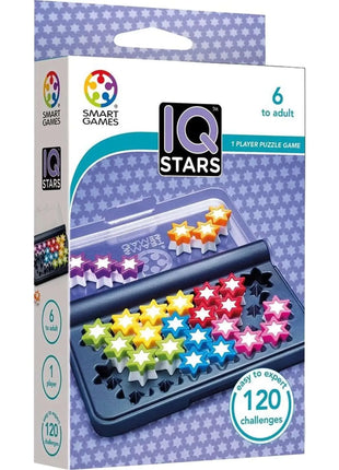 Dit is een foto van het spel IQ Stars - IQ Regular - Smart games te koop bij Speldorado Spellenwinkel Delft