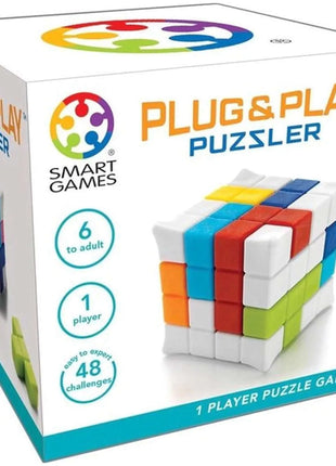 Dit is een foto van het spel Plug & Play Puzzler 48 Opdrachten te koop bij Speldorado Spellenwinkel Delft