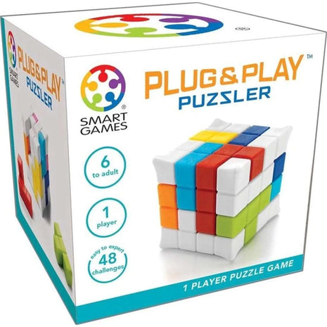 Dit is een foto van het spel Plug & Play Puzzler 48 Opdrachten te koop bij Speldorado Spellenwinkel Delft
