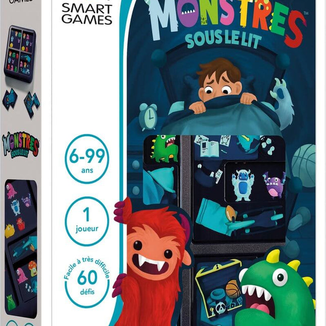Dit is een foto van het spel Monsters Hide & Seek -Compacts- Smart games te koop bij Speldorado Spellenwinkel Delft