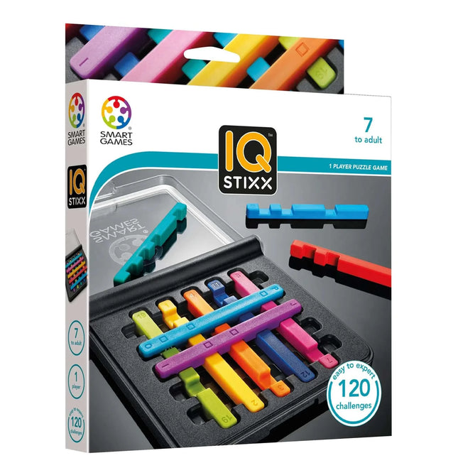 Dit is een foto van het spel IQ Stixx - IQ Plus - Smart games te koop bij Speldorado Spellenwinkel Delft