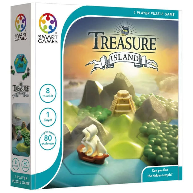 Dit is een foto van het spel Treasure Island -Classics- Smart games te koop bij Speldorado Spellenwinkel Delft