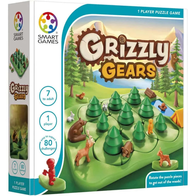 Dit is een foto van het spel Grizzly Gears -Classics- Smart games te koop bij Speldorado Spellenwinkel Delft