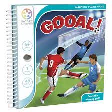 Dit is een foto van het spel Gooal! - Magnetic Travel - Smart games te koop bij Speldorado Spellenwinkel Delft