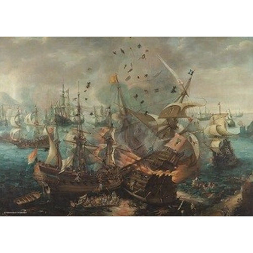 Zeeslag Cornelis Van Wieringen (Rijksmuseum) (1000), PUZ-391 van Boosterbox te koop bij Speldorado !