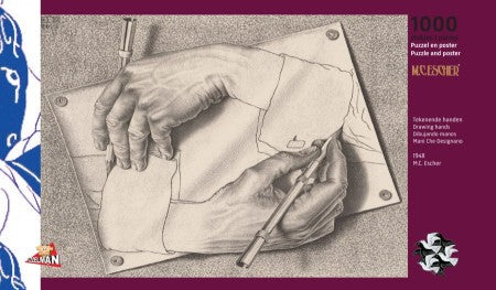 Tekenende Handen M.C. Escher (1000)