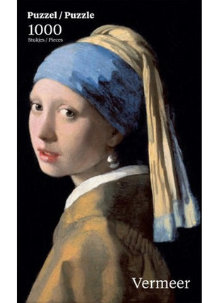 Dit is een foto van het spel Meisje Met De Parel Johannes Vermeer (Mauritshuis) te koop bij Speldorado Spellenwinkel Delft