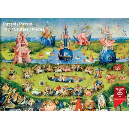 Dit is een foto van het spel Tuin Der Lusten Jheronimus Bosch te koop bij Speldorado Spellenwinkel Delft