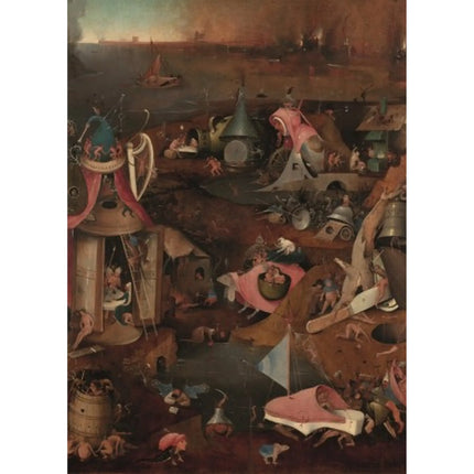 Dit is een foto van het spel Het Laatste Oordeel Jheronimus Bosch te koop bij Speldorado Spellenwinkel Delft