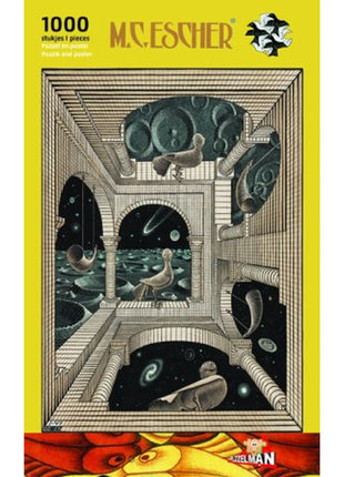 Dit is een foto van het spel Andere Wereld M.C. Escher te koop bij Speldorado Spellenwinkel Delft