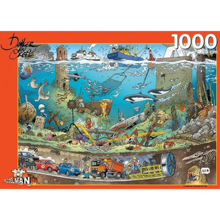 Dit is een foto van het spel Onder Water Danker te koop bij Speldorado Spellenwinkel Delft