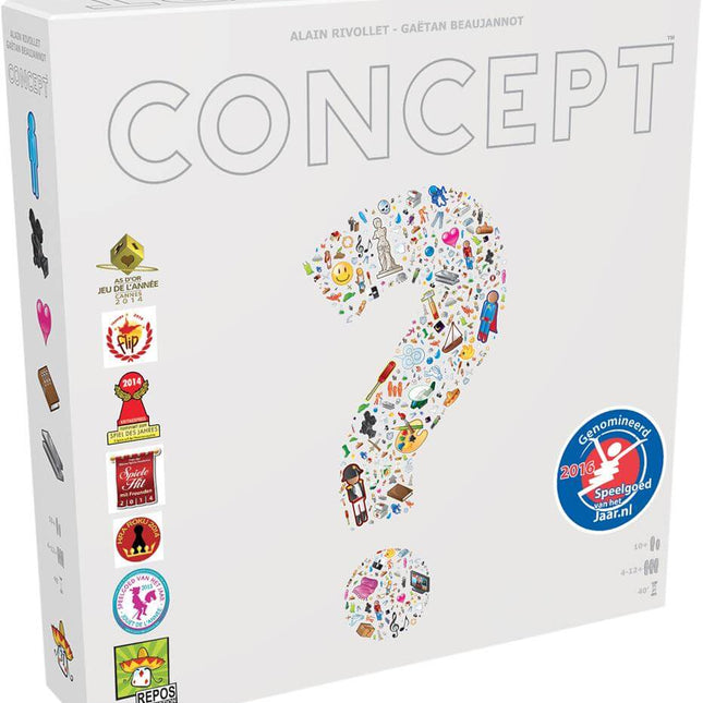 Dit is een foto van het spel Concept - NL te koop bij Speldorado Spellenwinkel Delft