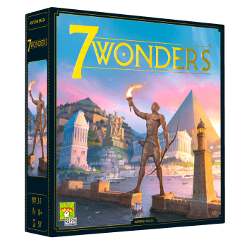 7 Wonders V2 - EN – strategisch bordspel – 3 tot 4 spelers