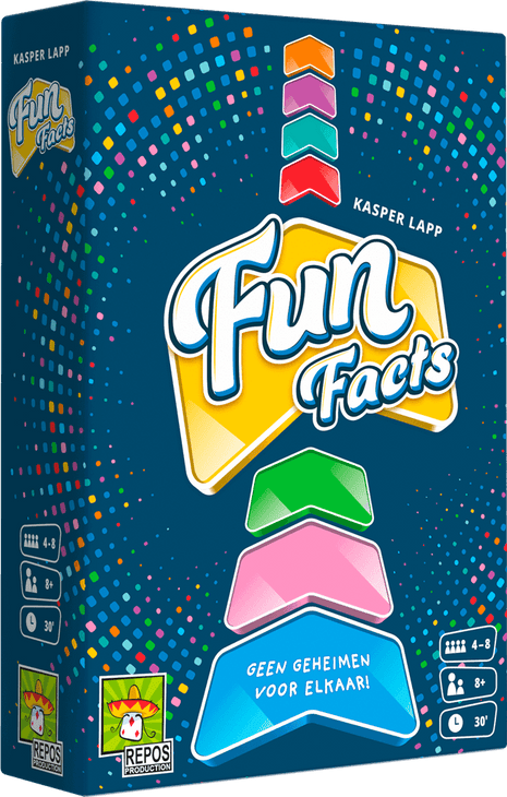 Fun Facts NL – party kaartspel – 4 tot 8 spelers