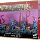 Dit is een foto van het spel Blue Horrors - Disciples of Tzeetch te koop bij Speldorado Spellenwinkel Delft