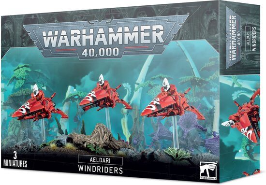 Dit is een foto van het spel Windriders - Aeldari te koop bij Speldorado Spellenwinkel Delft