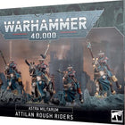 Dit is een afbeelding van het miniatuur Attilan Rough Riders - Astra Militarum voor het spel Warhammer, te koop bij Tabletop Miniature Wargames spellenwinkel Speldorado in delft