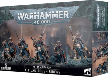 Dit is een foto van het spel Attilan Rough Riders - Astra Militarum te koop bij Speldorado Spellenwinkel Delft