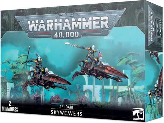 Dit is een foto van het spel Skyweavers - Aeldari te koop bij Speldorado Spellenwinkel Delft