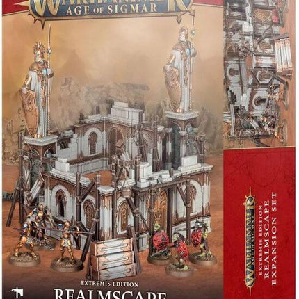 Dit is een foto van het spel age of sigmar realmscape expansion set te koop bij Speldorado Spellenwinkel Delft