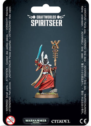 Dit is een afbeelding van het miniatuur Spiritseer - Aeldari voor het spel Warhammer, te koop bij Tabletop Miniature Wargames spellenwinkel Speldorado in delft