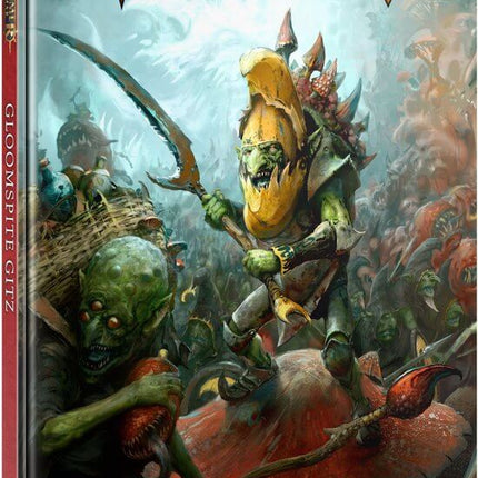 Dit is een foto van het spel Battletome Gloomspite Gitz (Eng) te koop bij Speldorado Spellenwinkel Delft