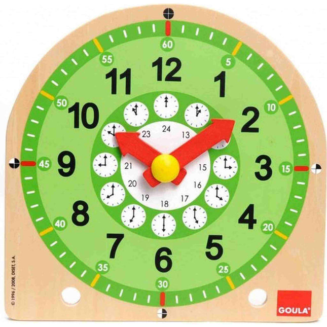 Dit is een foto van het spel Educatieve Klok te koop bij Speldorado Spellenwinkel Delft