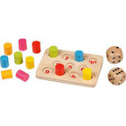 Dit is een foto van het spel Houten Dobbelspel Shut The Box te koop bij Speldorado Spellenwinkel Delft