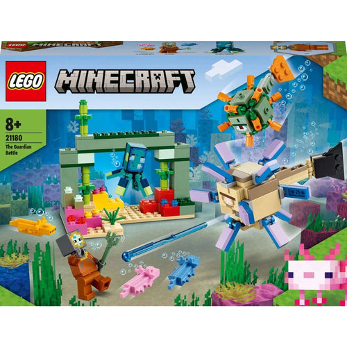 Lego Minecraft De Bewakersstrijd, 21180 van Lego te koop bij Speldorado !