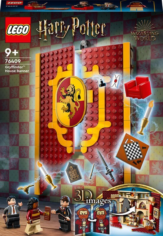 LEGO Harry Potter Griffoendor Huisbanner Set - 76409, 76409 van Lego te koop bij Speldorado !