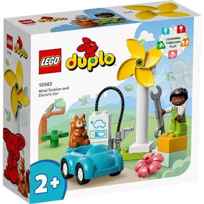 Duplo 10985 Windmolen Met Electrische Auto, 10985 van Lego te koop bij Speldorado !