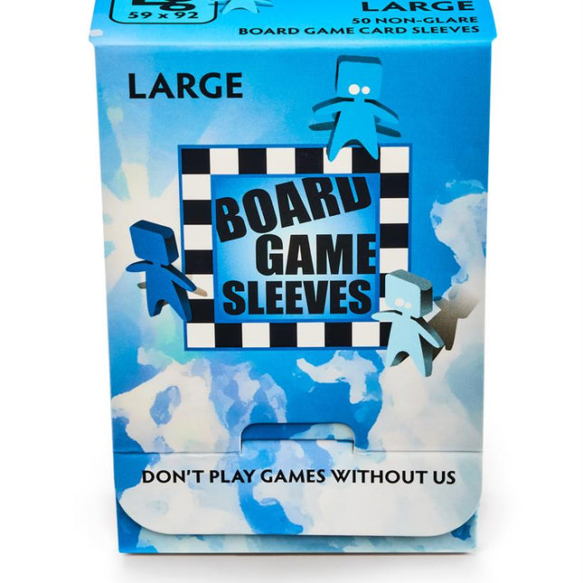 Dit is een foto van het spel Sleeves NON-GLARE Board Game - Large (59x92mm) te koop bij Speldorado Spellenwinkel Delft