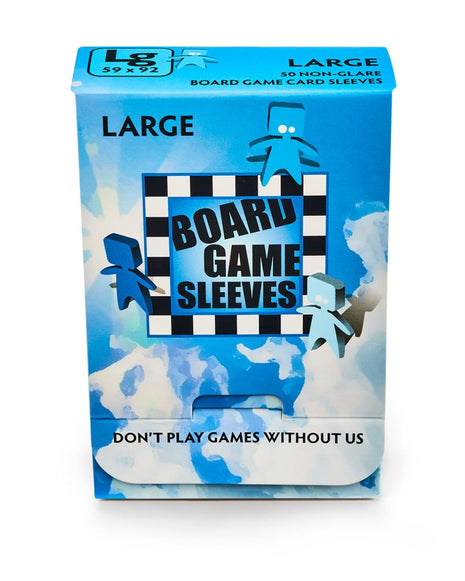 Sleeves NON-GLARE Board Game - Large (59x92mm) - Sleeves - Kaartspel accessoires,bordspel accessoires