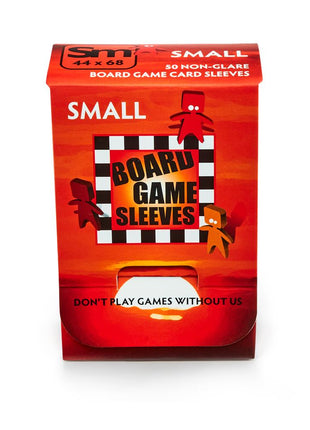 Sleeves NON-GLARE Board Game - Small (44x68mm) - Sleeves - Kaartspel accessoires,bordspel accessoires