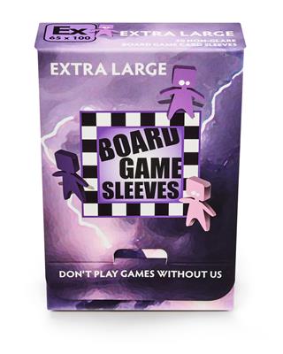 Sleeves NON-GLARE Board Game - Extra Large (65x100) - Sleeves - Kaartspel accessoires,bordspel accessoires