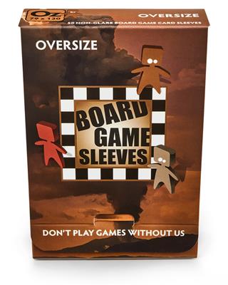 Sleeves NON-GLARE Board Game - Oversize (82x124mm) - NL