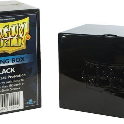 Dit is een foto van het spel Deckbox Dragon Shield - Black - EN te koop bij Speldorado Spellenwinkel Delft