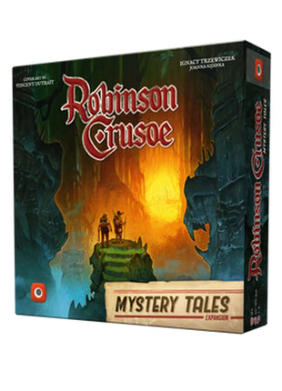 Dit is een foto van het spel Robinson Crusoe Mystery Tales Exp - EN te koop bij Speldorado Spellenwinkel Delft