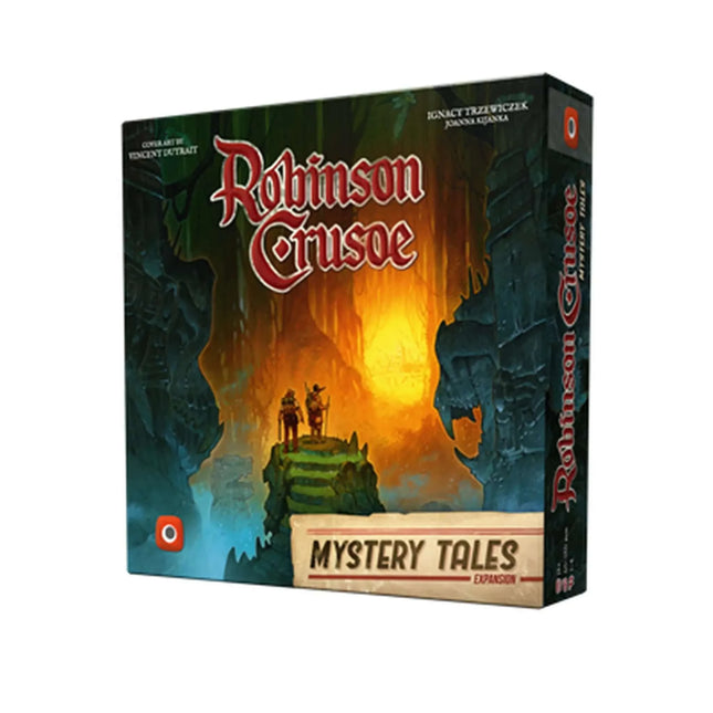 Dit is een foto van het spel Robinson Crusoe Mystery Tales Exp - EN te koop bij Speldorado Spellenwinkel Delft