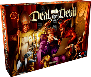 Deal with the Devil - EN – strategisch bordspel – 4 tot 10 spelers
